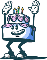 Birthday party character